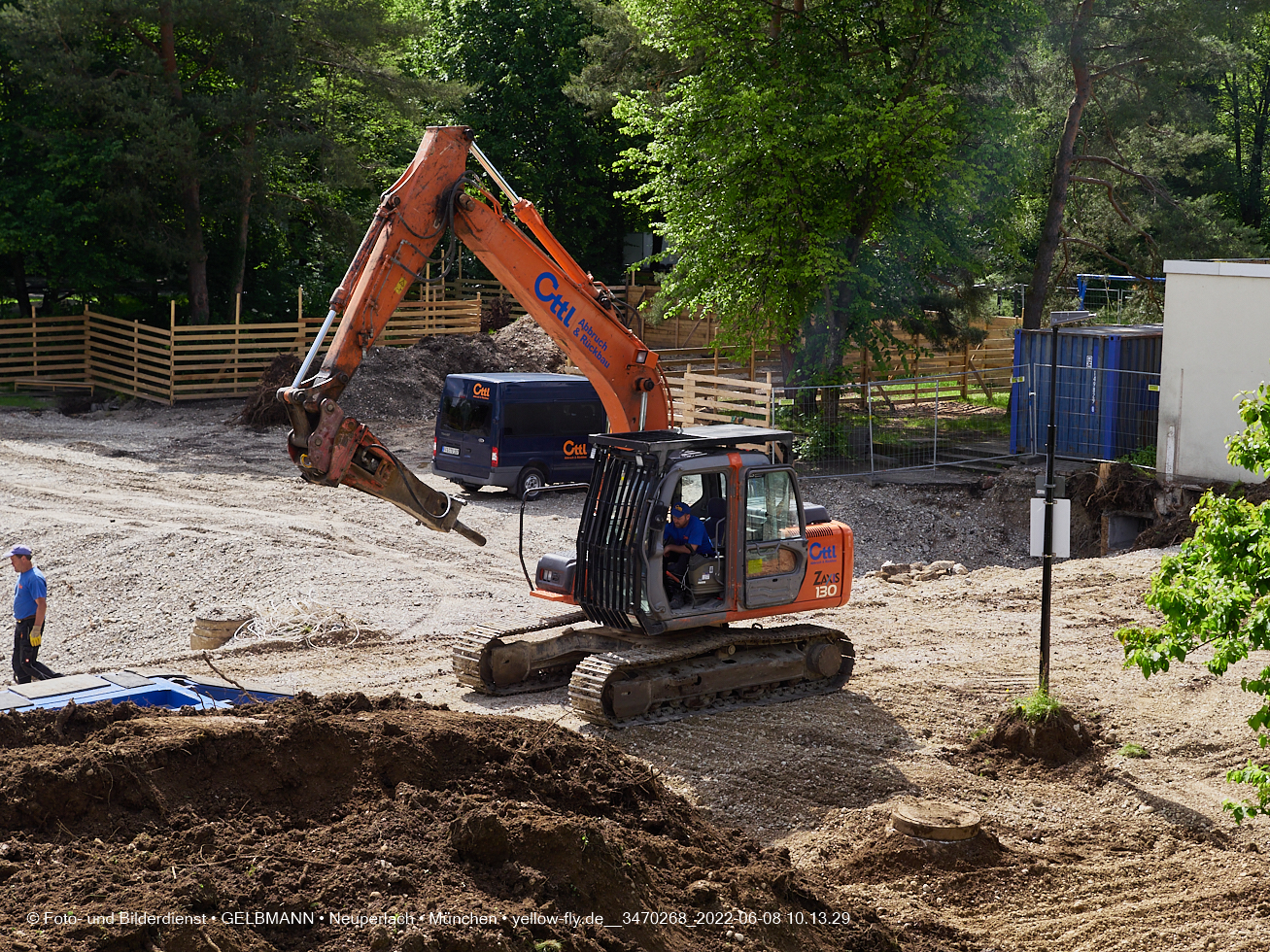 08.06.2022 - Baustelle zur Mütterberatung und Haus für Kinder